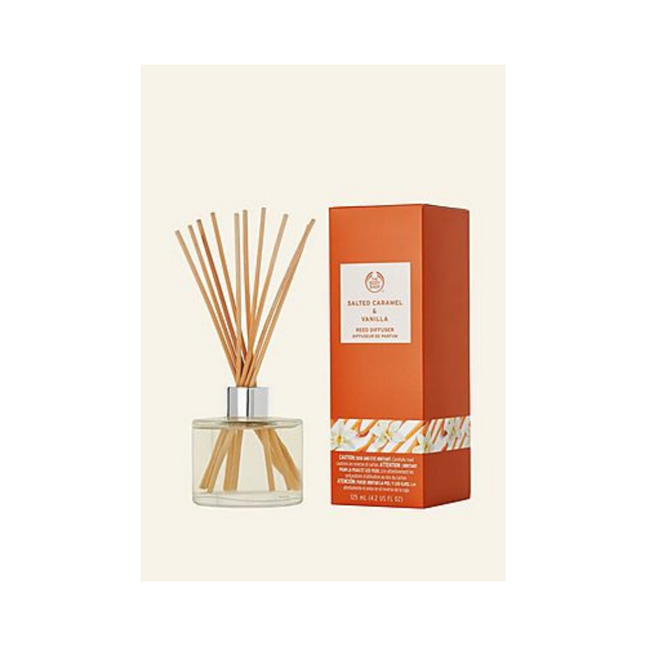 The Body Shop Reed Diffuser Salted Caramel Vanilla